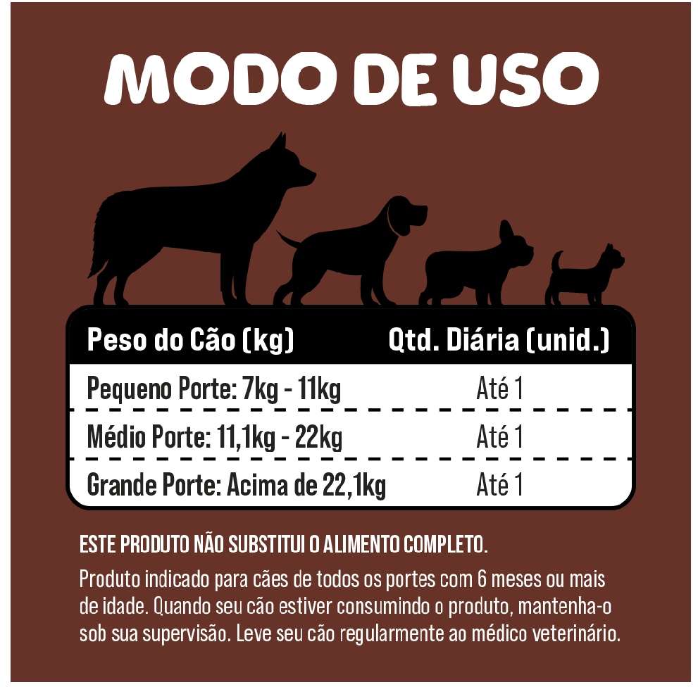 Osso Petiscão Defumado Meio Fêmur - 1 Unidade