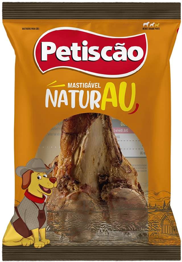 Osso Petiscão Defumado Meio Fêmur - 1 Unidade