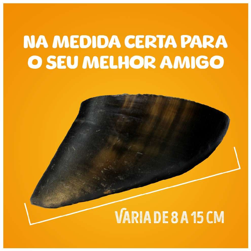 Petisco Petiscão para Cães Casco Bovino - 1 Unidade