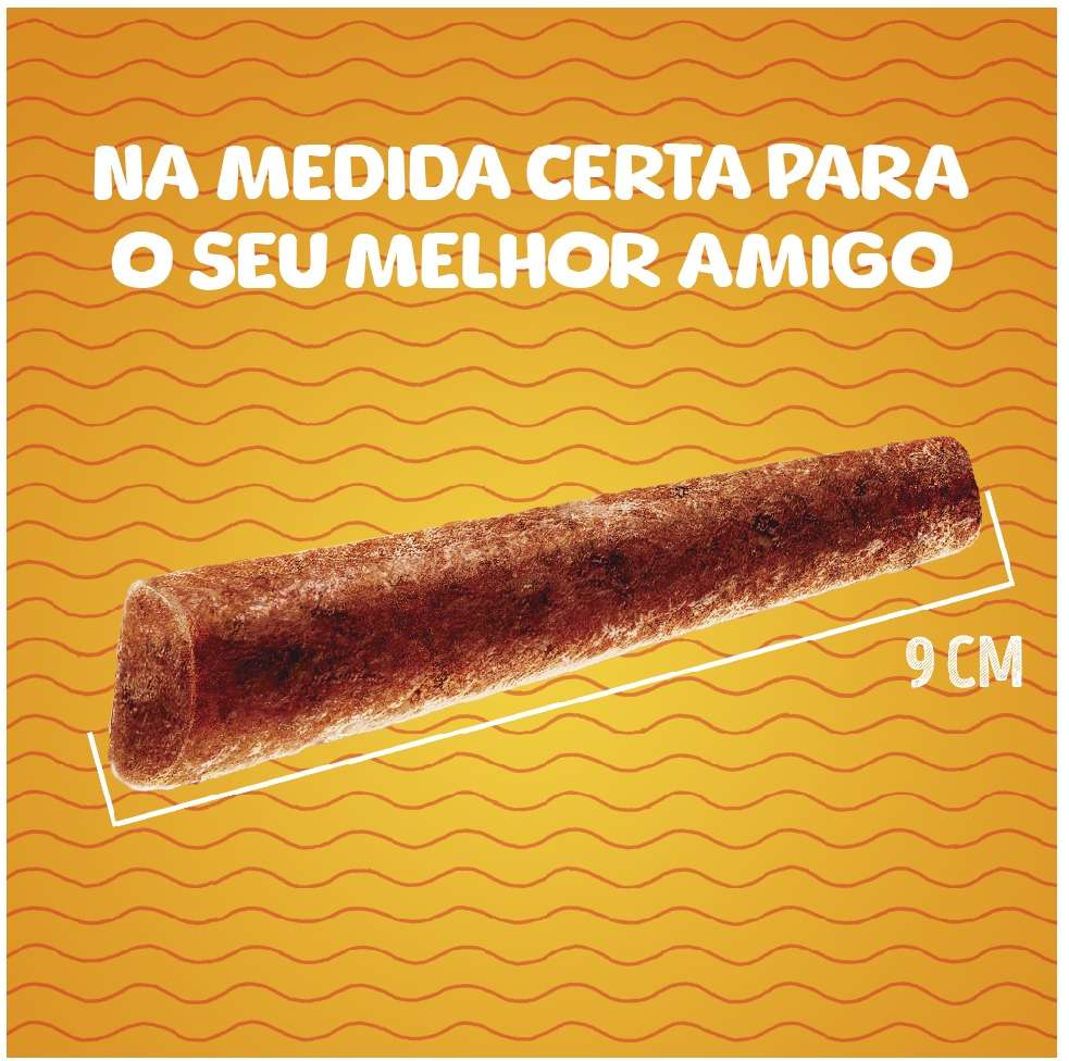 Bifinho Petiscão para Cães Adultos Sabor Carne Fino - 1Kg