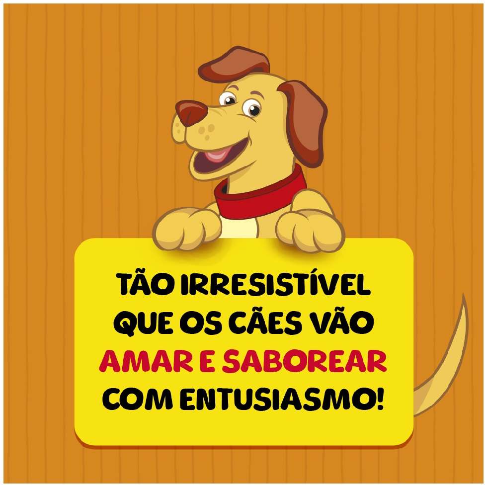 Bifinho Petiscão para Cães Adultos Porte Médio e Grande Sabor Frango - 500g