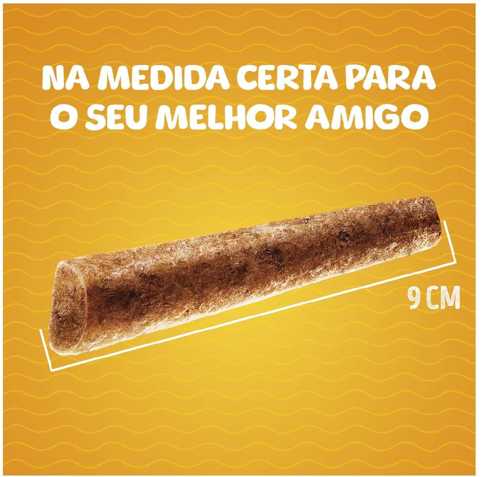 Bifinho Petiscão para Cães Adultos Porte Médio e Grande Sabor Frango - 500g