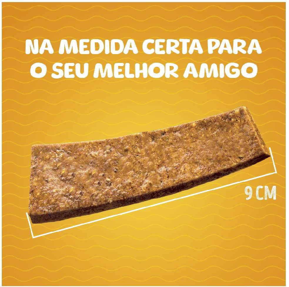 Bifinho Mastigável Petiscão para Cães Adultos Sabor Frango - 500g