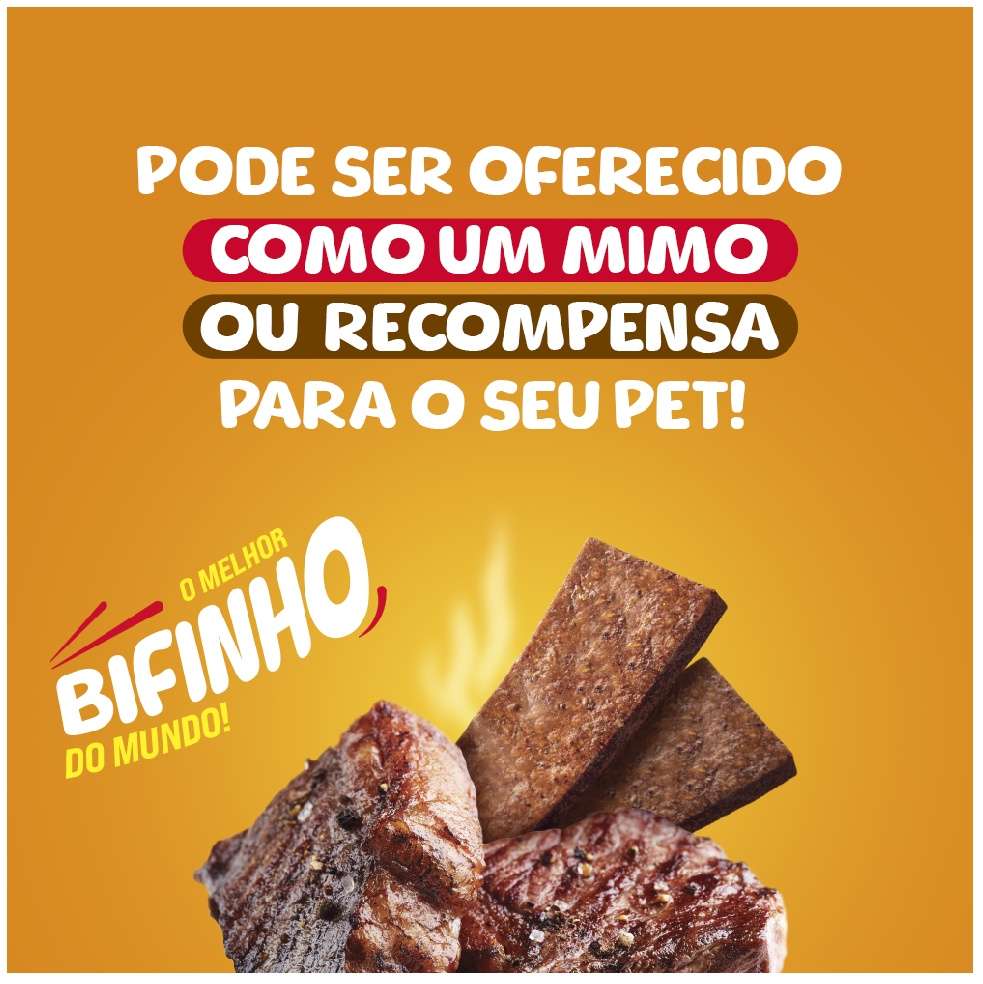 Bifinho Petiscão para Cães Sabor Carne - 1Kg