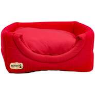 Cama Luppet Iglu Vermelho Liso - Tam. M