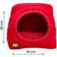 Cama Luppet Iglu Vermelho Liso