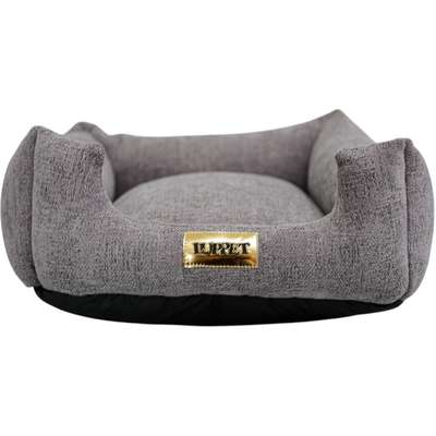 Cama Luppet Quadrada Cinza Helsink