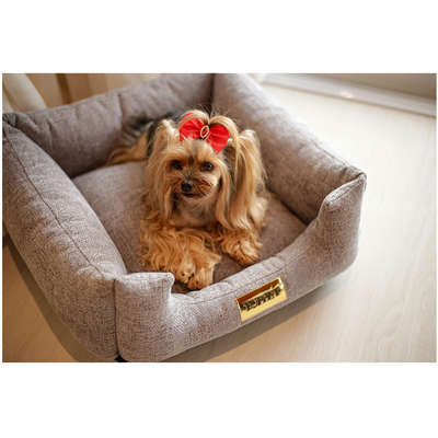 Cama Luppet Quadrada Cinza Helsink