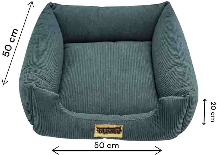 Cama Luppet Quadrada Verde Copenhage - Tam. M