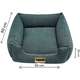 Cama Luppet Quadrada Verde Copenhage