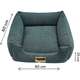 Cama Luppet Quadrada Verde Copenhage