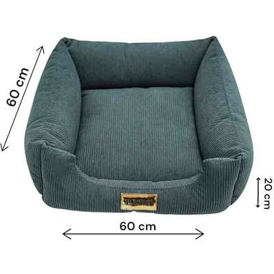 Cama Luppet Quadrada Verde Copenhage