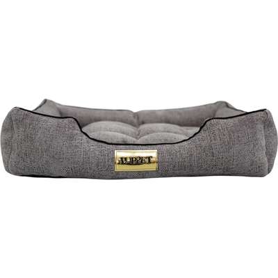 Cama Luppet Retangular Cinza Helsink
