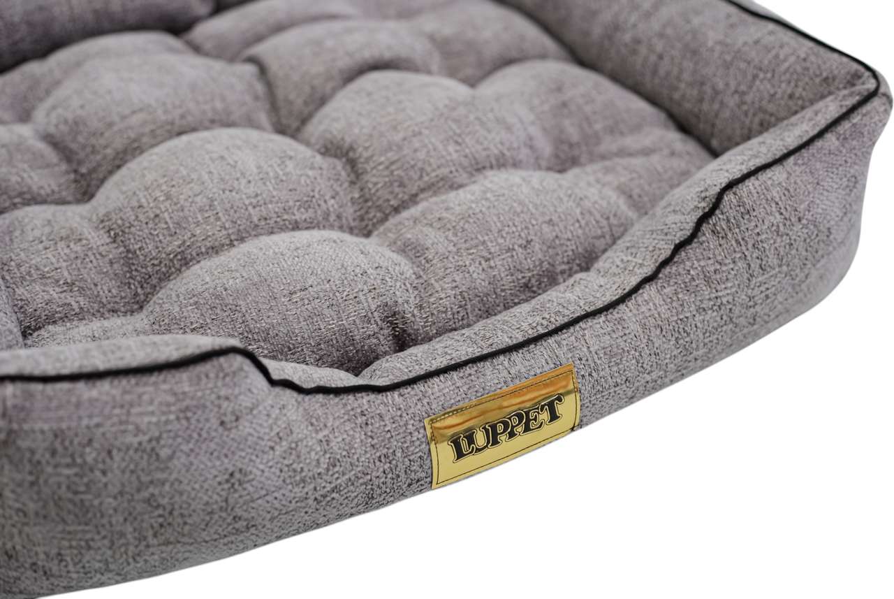 Cama Luppet Retangular Cinza Helsink - Tam. GG