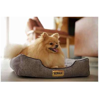 Cama Luppet Retangular Cinza Helsink