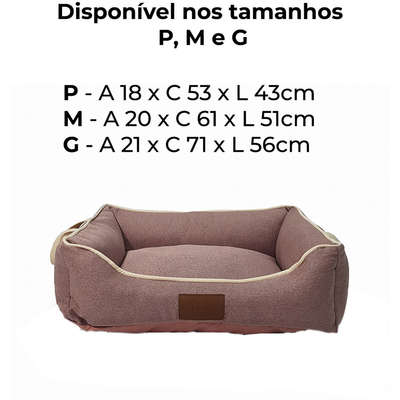 Cama Fábrica Pet Balbek Rose