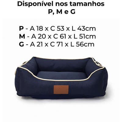 Cama Fábrica Pet Balbek Marinho