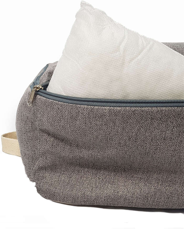 Cama Fábrica Pet Balbeck Cinza - Tam. M