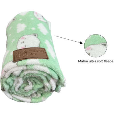 Cobertor Fábrica Pet Ultra Soft Fofo