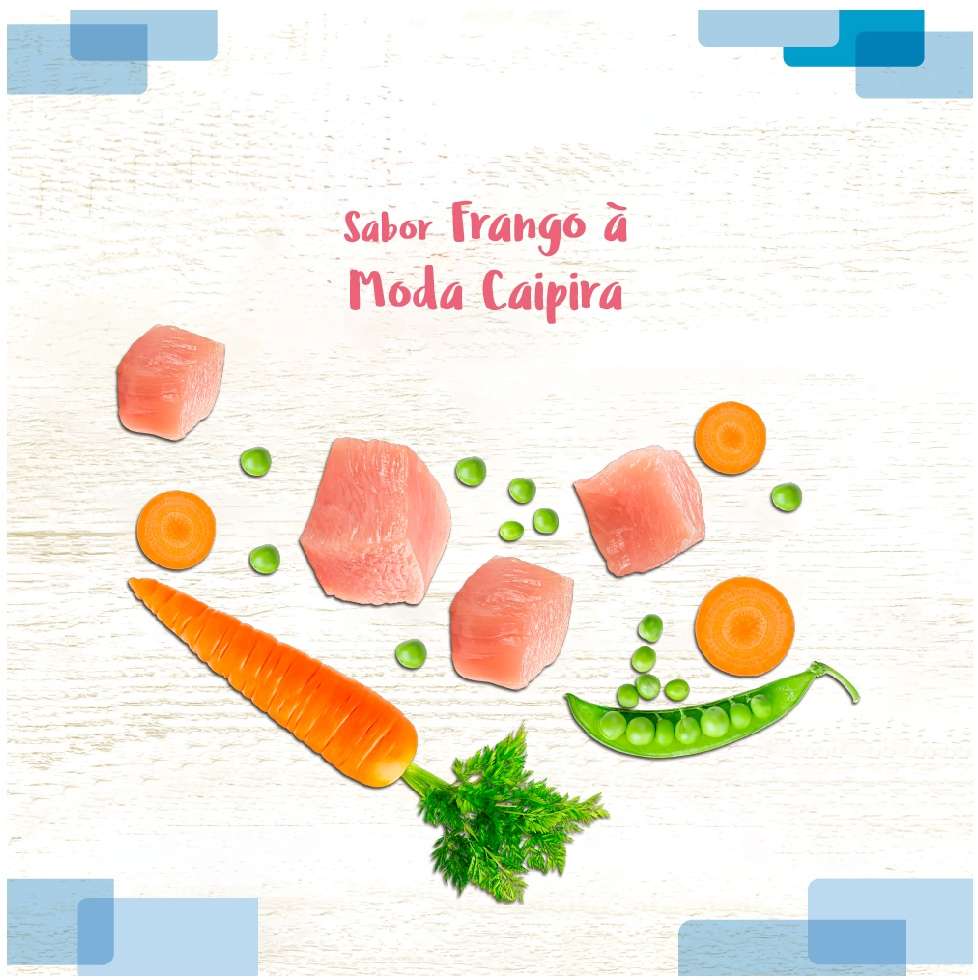 Ração Úmida Fórmula Natural Receitas Caseiras Frango a Moda Caipira para Cães - 270 g