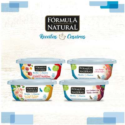 Ração Úmida Fórmula Natural Receitas Caseiras Frango a Moda Caipira para Cães