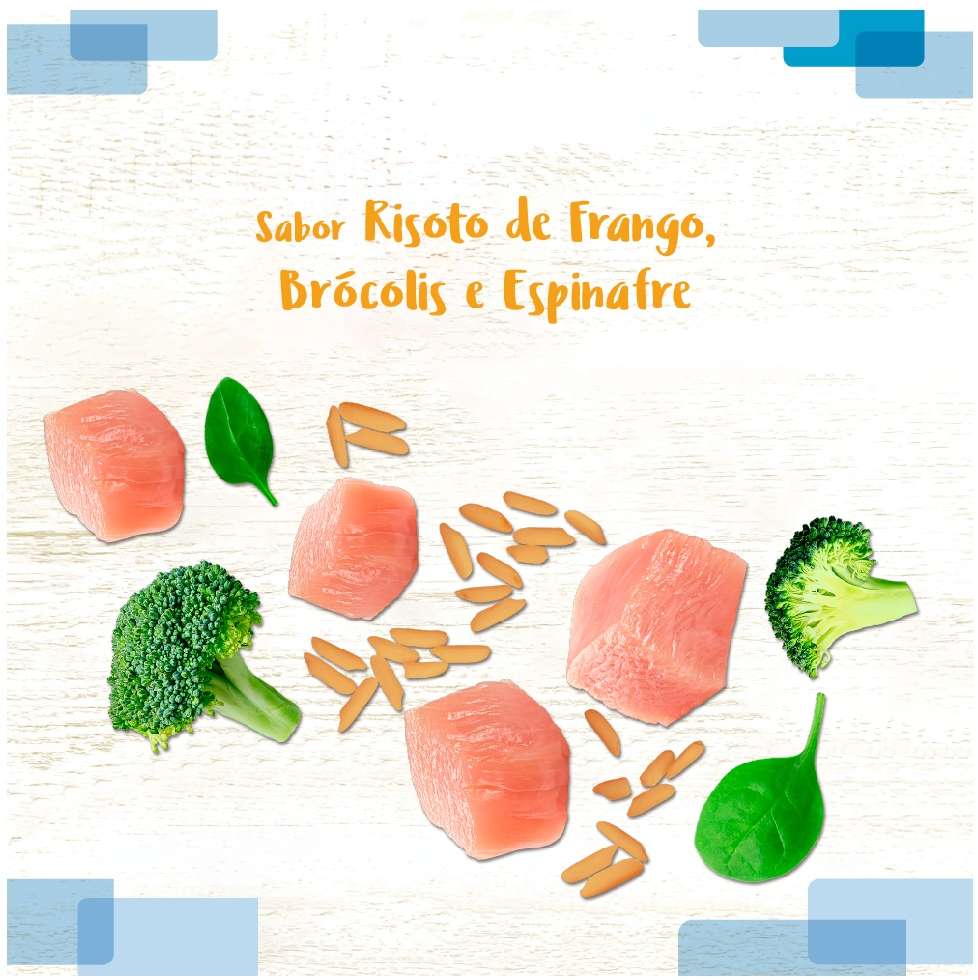 Ração Úmida Fórmula Natural Receitas Caseiras Risoto de Frango, Brócolis e Espinafre para Cães - 270 g