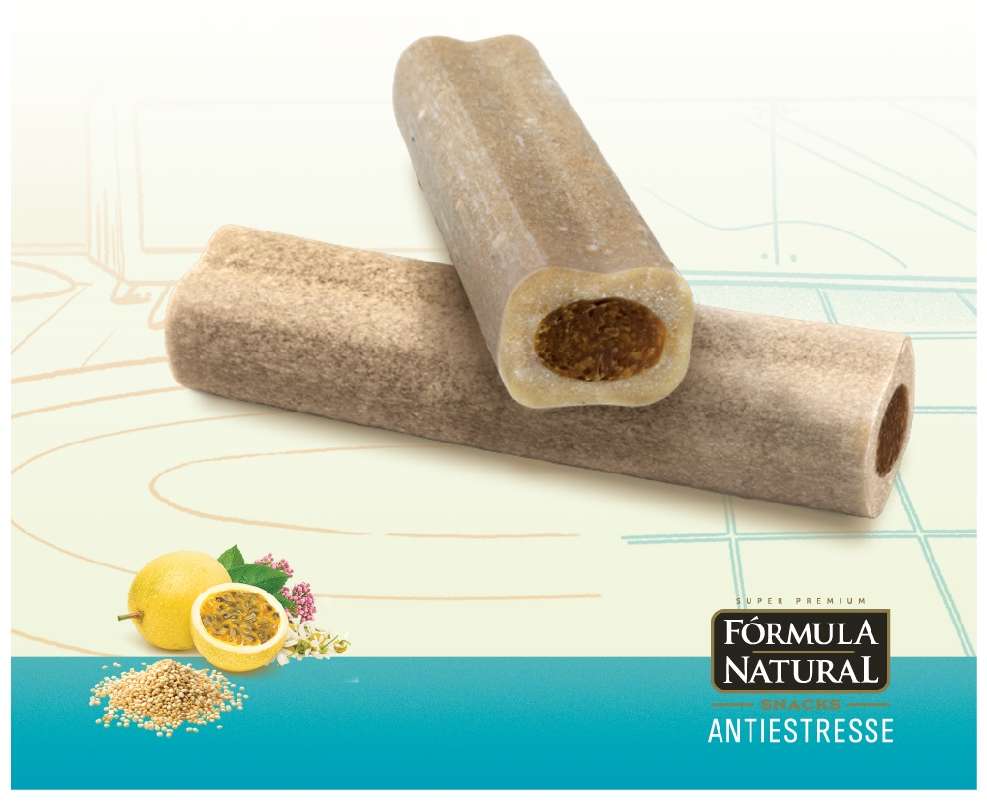 Snack Formula Natural Antiestresse para Cães Porte Médio e Grande - 120 g