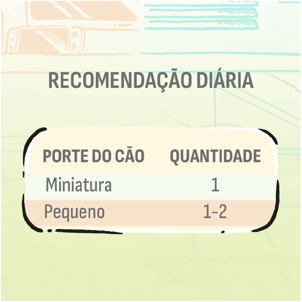 Snack Formula Natural Pele e Pelagem para Cães Porte Mini e Pequeno - 120 g