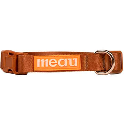 Coleira Meau Marrom