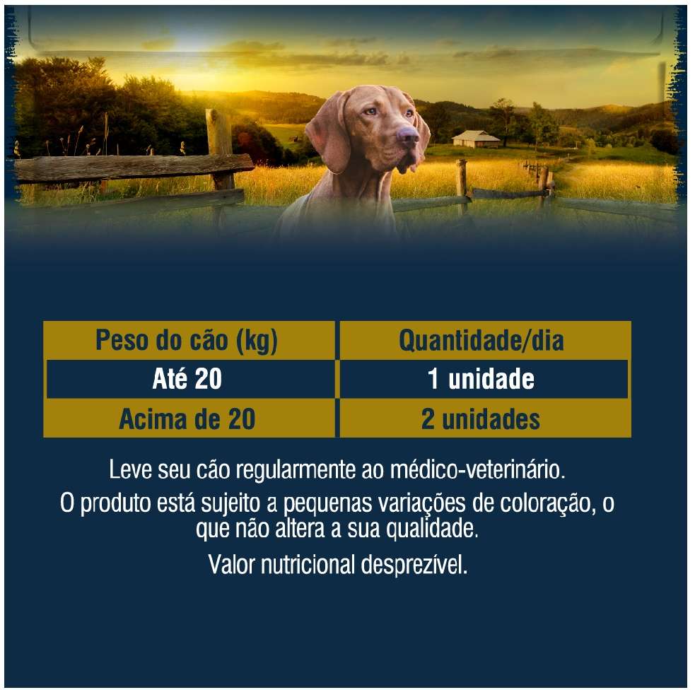 Petisco Origens para Cães Adultos Colágeno Bovino - 3 Unidades