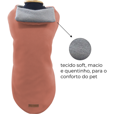 Capa Alfaiataria Fábrica Pet Lisa Rose