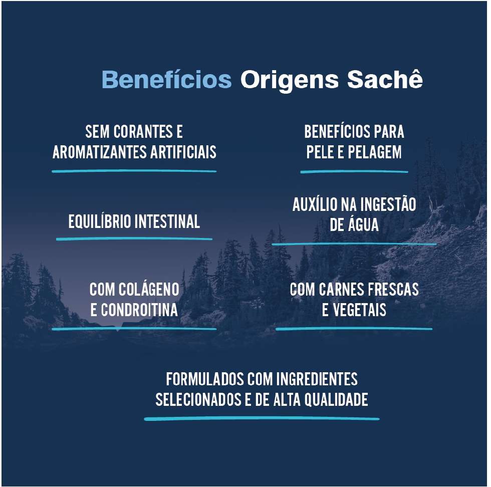 Ração Úmida Origens Carne e Frango para Cães Filhotes - 85 g