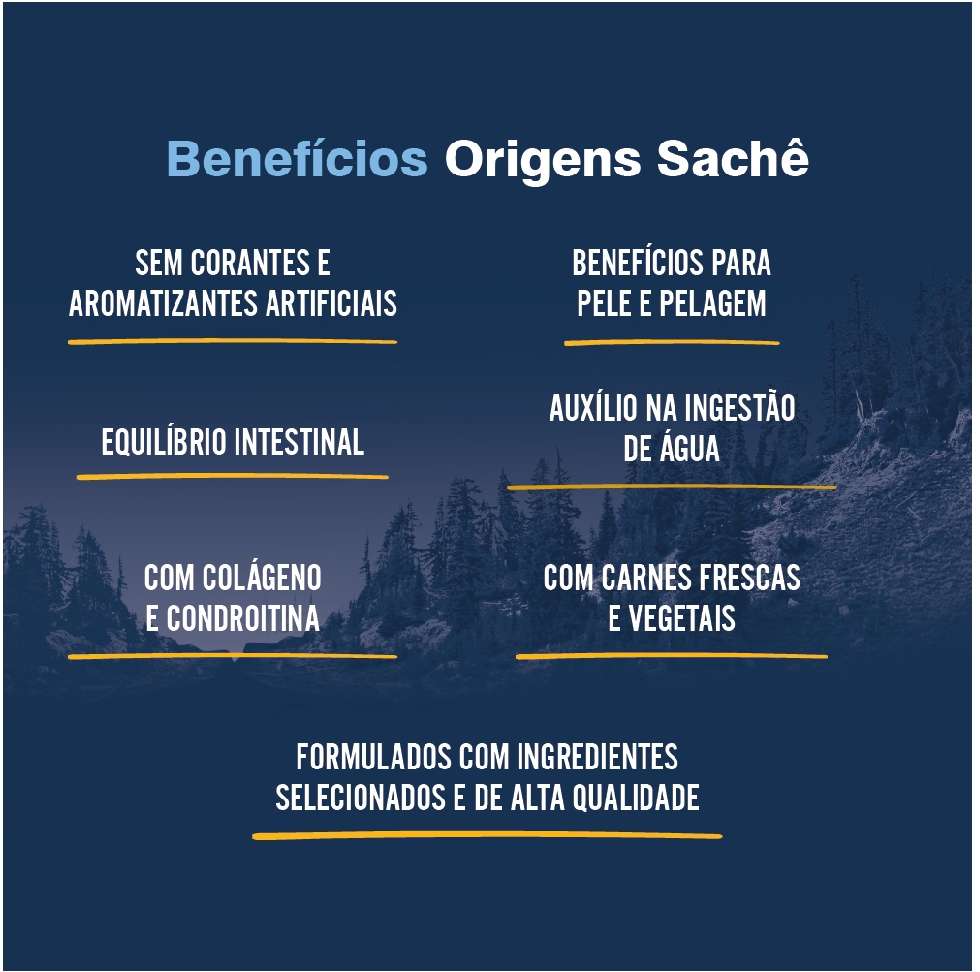 Ração Úmida Origens Frango com Cenoura para Cães Adultos Porte Pequeno - 85 g