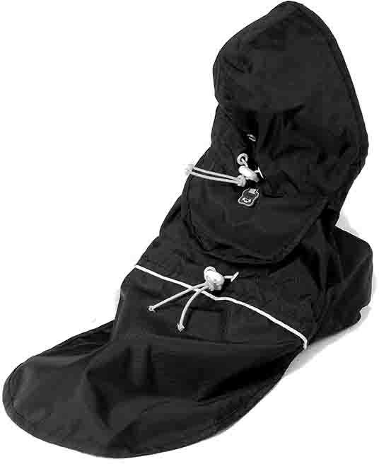 Capa de Chuva Bichinho Chic Premium Preto - Tam. 06