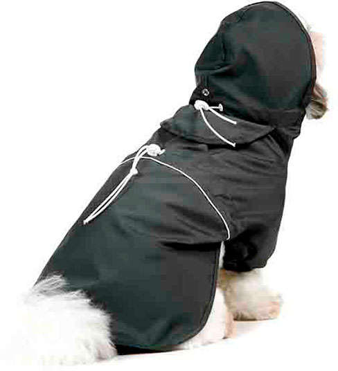 Capa de Chuva Bichinho Chic Premium Preto - Tam. 06