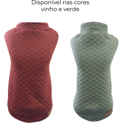 Blusa Matelasse Fábrica Pet Verde