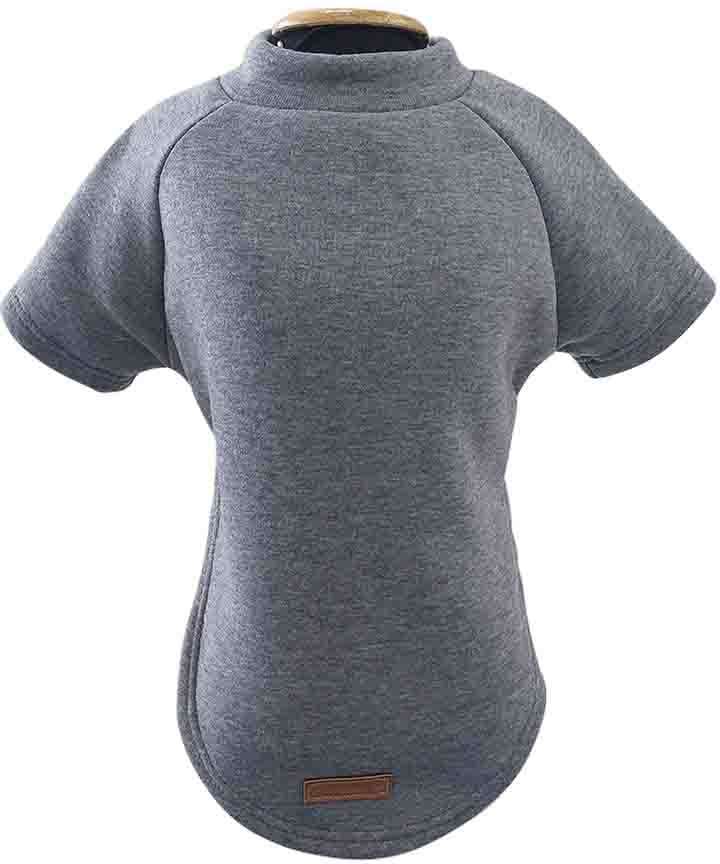 Blusa Moletom com Manga Fábrica Pet Cinza - Tam. G