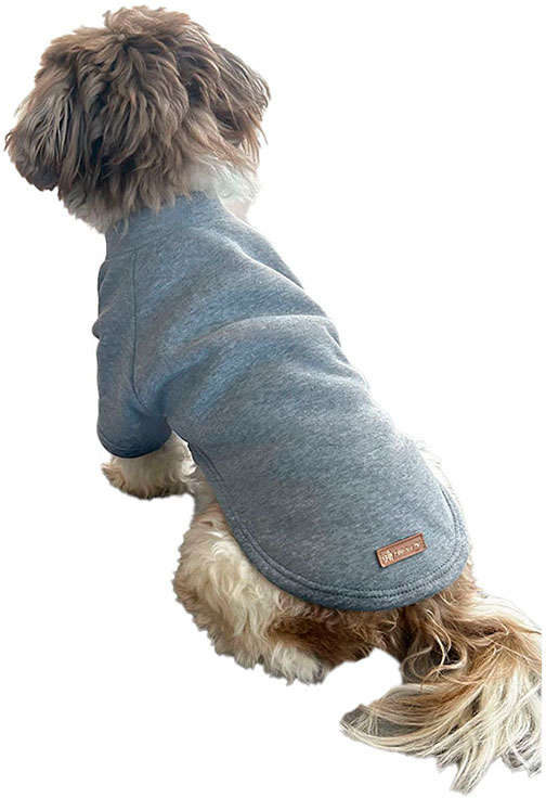Blusa Moletom com Manga Fábrica Pet Cinza - Tam. G