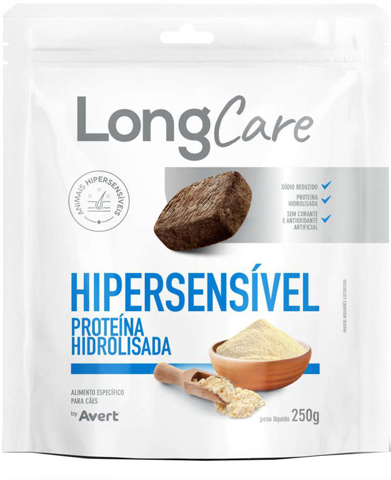 Petisco Funcional Avert LongCare Hipersensível Poteína Hidrolisada para Cães - 250g