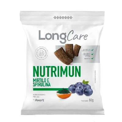 Bifinho Avert LongCare Nutrimun Mirtilo e Spirulina para Cães”