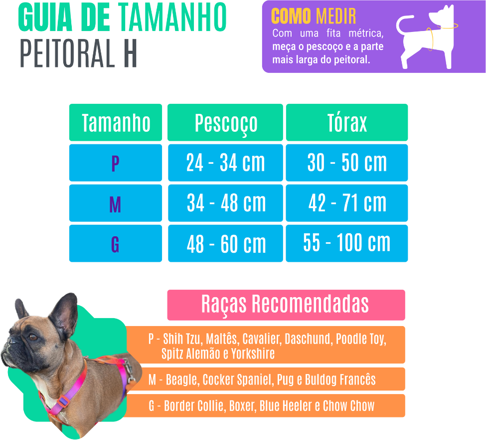 Kit meuAuAu Guia e Peitoral H Armyblue para Cães - Tam. G