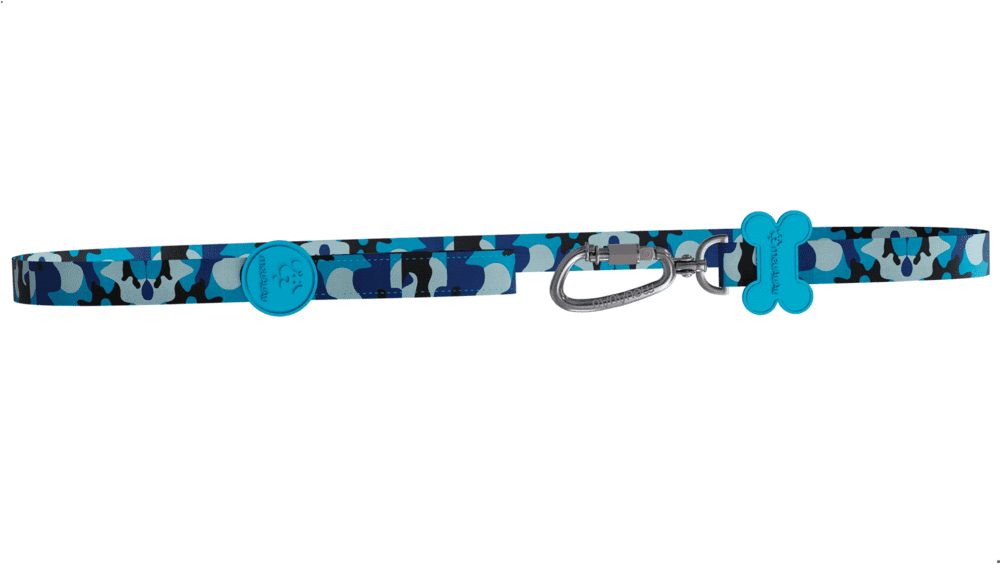 Guia meuAuAu New Armyblue para Cães - Tam. G