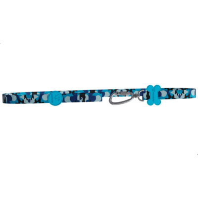 Guia meuAuAu New Armyblue para Cães”
