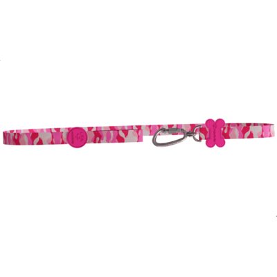 Guia meuAuAu New Armypink para Cães