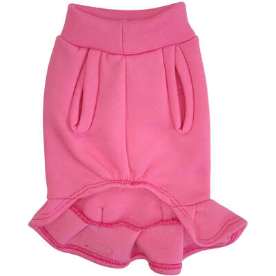 Vestido Moletom Fábrica Pet Pink