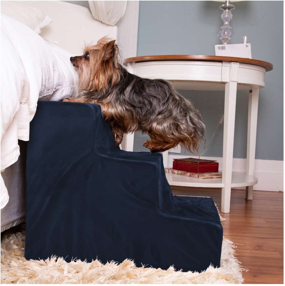 Escada Fabrica Pet Suede - Azul Marinho
