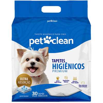 Tapete Higiênico Pet Clean Premium 55x60 PARA Cães”