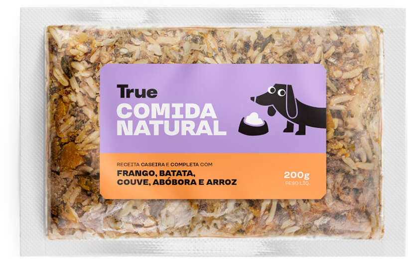 Alimentação Natural True Sabor Frango para Cães Adultos - 1kg