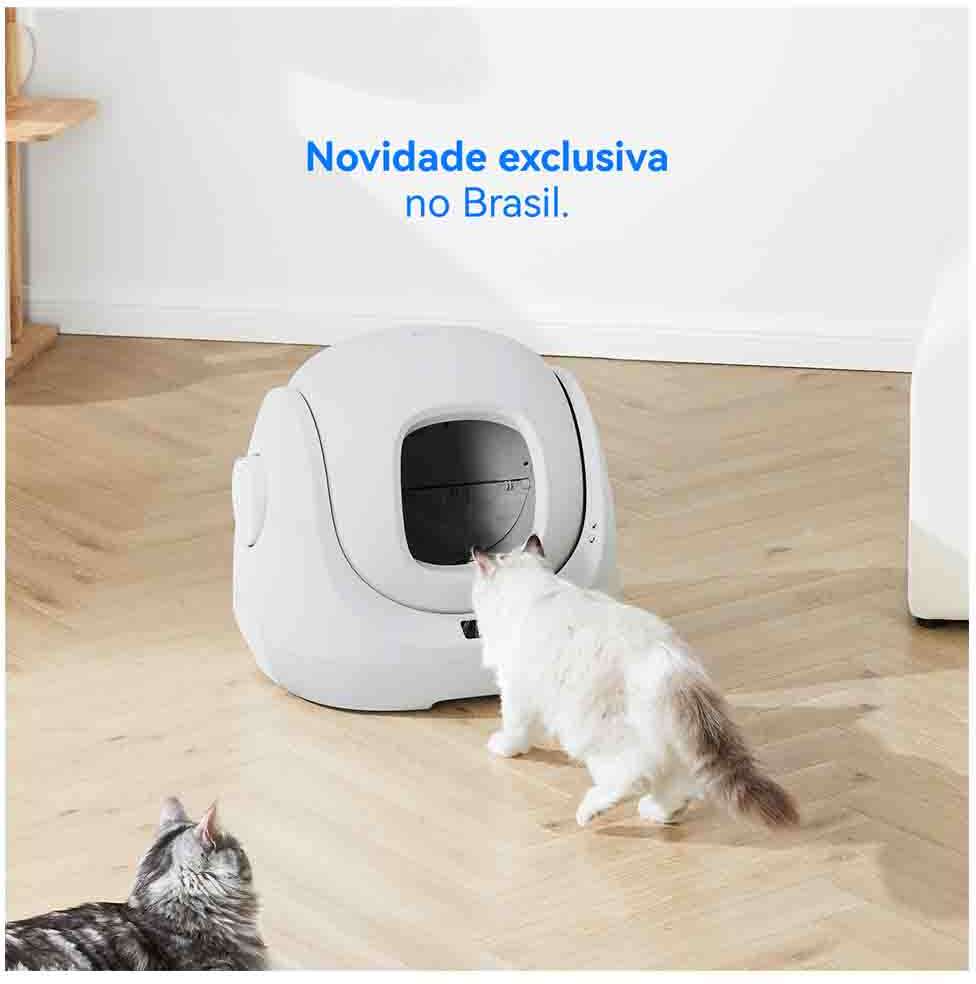 Caixa de Areia Automática Catlink Scooper SE para Gatos - Tam. Único