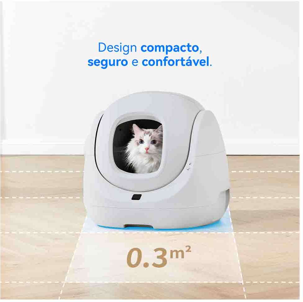 Caixa de Areia Automática Catlink Scooper SE para Gatos - Tam. Único